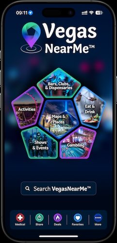 VegasNearMe App Screenshot