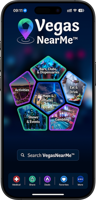 VegasNearMe App Screenshot